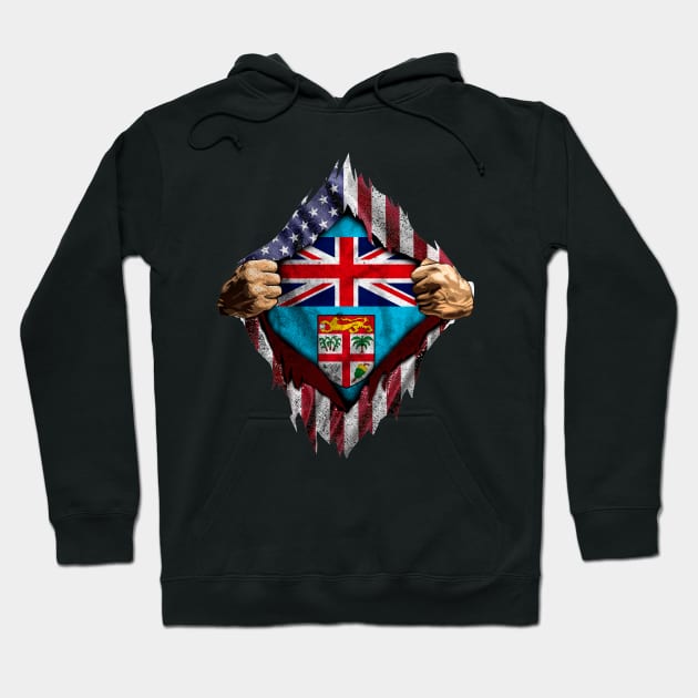 American Grown Fijian Roots Hoodie by Dailygrind